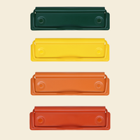 Color Accent Clips (Set of 2)